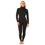 Rip Curl Combinaison Intégrale Womens Dawn Patrol Chest Zip 4/3 Black Présentation