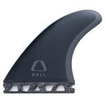 Bell Ailerons Surf Thruster Full Fiberglass Black Présentation