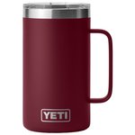 Yeti Mug Rambler 24 Oz Travel Mug Vine Red Présentation