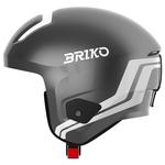 Briko Casque Vulcano 2.0 Mips Shiny Metallic Dark Grey White Présentation