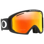 Oakley Masque de Ski O Frame 2.0 Pro Xl Matte Black Fire Iridium + Persimmon Présentation