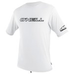 O'Neill Top Manches Courtes Youth Basic Skins S/S Sun Shirt White Présentation