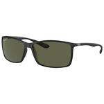 Ray Ban Lunettes de soleil RB4179 Liteforce Tech Matte Black Green G-15 Polar Présentation