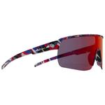 Red Bull Spect Lunettes de soleil Dakota Matt Blue Burgundy Pattern Smoke Red Purple Mirror Présentation