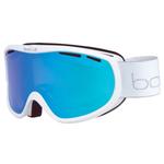 Bollé Masque de Ski Sierra White Silver Shiny Azure Présentation