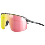 Julbo Lunettes de soleil Density Translucide Brillant Noir Gris Reactiv 1-3 Light Amplifier Présentation