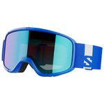 Salomon Masque de Ski Aksium 2.0 S Race Blue Multilayer Mid Blue Présentation