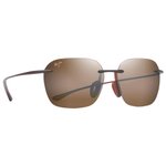 Maui Jim Lunettes de soleil Akau Matte Rootbeer Mauipure Lt Hcl Bronze Présentation