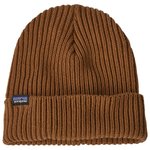 Patagonia Bonnet Fishermans Rolled Beanie Raptor Brown Présentation