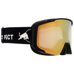 Red Bull Spect Masque de Ski Jibb Matt Black I-Boost Brown Gold Chrom-X Présentation