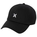 Hurley Casquettes Women Mom Iconic Hat Black White Présentation