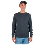 Rossignol Pull Stripe Rn Knit New Onyx Grey Présentation