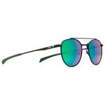 Red Bull Spect Lunettes de soleil Redms Panto Matt Black Olive Green Green Mirror Polarized Présentation