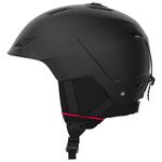 Salomon Casque Pioneer Lt Round Fit Black Présentation