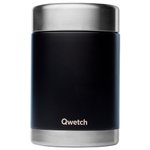 Qwetch Boîte Alimentaire Boîte Repas Isotherme Inox - N Oir - 600Ml Présentation