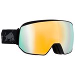 Red Bull Spect Masque de Ski Fink Matt Black Smoke Yellow Mirror Présentation