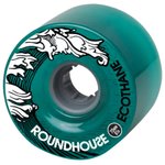 Carver Skateboards Roues longboard skate Set De 4 Roues Carver Roundhouse Concave Aqua Présentation
