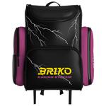 Briko Housse chaussures Probe Backpack 60L Black Violet Dahlia Présentation