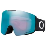 Oakley Masque de Ski Fall Line L Black Prizm Snow Sapphire Iridium Présentation