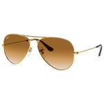 Ray Ban Lunettes de soleil RB3025 Aviator Polished Gold Light Brown Gradient Présentation
