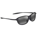Maui Jim Lunettes de soleil Hookipa Ultra R Asian Fit Shiny Black Neutral Grey MauiUltra Présentation