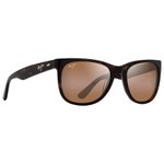 Maui Jim Lunettes de soleil Kikonia XL Shiny Dark Havana Hcl Bronze Mineral Superthin Présentation