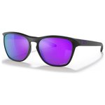 Oakley Lunettes de soleil Manorburn Matte Black Prizm Violet Présentation