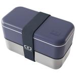 monbento Boîte Alimentaire Sense Original 1.2L Blue Natural Présentation