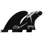 Fcs Ailerons Surf II Mayhem Pivot Pc Quad Rear Fins Sand Présentation