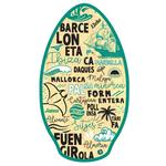 Skim1 Skimboard Skimboard 41" Méditerranée Spain Résumé