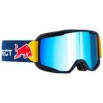 Red Bull Spect Masque de Ski Neon Matt Blue Smoke Ice Blue Mirror Présentation