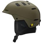 Salomon Casque Husk Prime Mips Olive Night Présentation