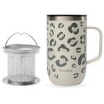 Qwetch Mug Mug Tisanière 470 ml Wild Sable Présentation