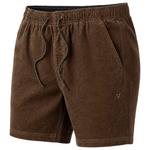 Vissla Short No See Ums Cord Eco 17" Elastic Dark Earth Présentation