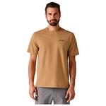 Patagonia Tee-shirt de rando P-6 Logo Responsibili-Tee Talon Gold Présentation