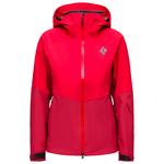 Black Diamond Blouson Ski W Recon Stretch Shell Coral Red Mineral Red Présentation