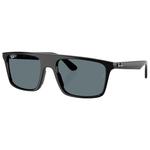 Ray Ban Lunettes de soleil RB2222 Polished Black Dark Blue Polar Présentation