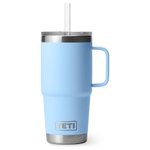 Yeti Mug Rambler 25 Oz Straw Mug Big Sky Blue Présentation