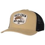 Salty Crew Casquettes Fishing Co Trucker Khaki Présentation
