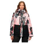 Superdry Blouson Ski Ultimate Freestyle Ski Jacket W's Coup De Pinceau AOP Présentation