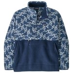 Patagonia Polaire M's Retro Pile 1/2 Snap Pullover New Navy Présentation
