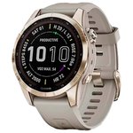 Garmin Montres GPS Fenix 7S Sapphire Sol Cream Gold Ti Présentation