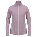 Odlo Veste de trail Essential Insulator Hybrid Jkt W Gray Ridge Présentation