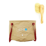 All-In Sac de Change Surf Clean Kit 50L + Brosse Beige Dessus