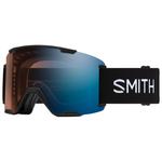 Smith Masque de Ski Stash XL Black Chromapop Pro Photochromic Blue Mirror Présentation