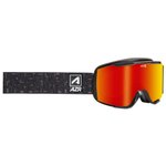 AZR Masque de Ski Urion Otg Mat Noir Full Rouge Multicouche Présentation