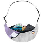 Ticket To The Moon Sac banane Sling Bag Light Grey Light Purple Présentation