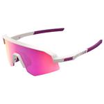 100% Lunettes de soleil Slendale SL Matte Chalk Purple Mirror Lens Présentation