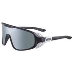 Cebe Lunettes de soleil Outline Black White Matte Zone Grey Cat.3 Silver Présentation