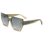Binocle Eyewear Lunettes de soleil Victoria Shiny Gradient Kaki Brown Gradient Grey Polarized Présentation